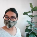 Eva Berhasil Menemukan Pola Masker Kain Tanpa Embun bagi Pengguna Kacamata